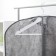 Clothing cover 60 × 100 cm, spanbond, gray color