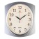 Watch wall, interior "classics" 28 x 31.5 cm, silent, silver corps