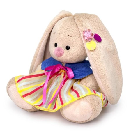 Soft toy "Bunny Mia sugar", 15 cm-1