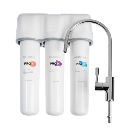 Water cleaner "Aquaphor" Crystal Baby H Pro, 3 steps, for hard water-1