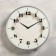 Wall clock, series: classic, smooth move, d = 30.5 cm, glass printing