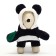Costume "Panda", size S (ds 28, OG 37, Osh 18 cm, weight 3-5 kg)