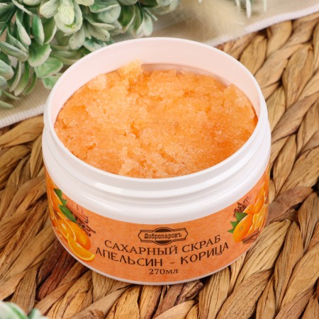 Sugar Body Body "Orange - Cinnamon" Dobroparov 270 ml-4