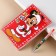 Chancellery set "Happy New Year", A6 notebook, pen, stickers, Mickey Mouse and his friends