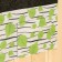 Horizontal suspension organizer on eyelets 3 departments, print Birch, 30x50 cm, felt
