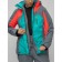 Ski suit female, size 44, green color