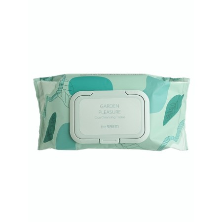 Napkins Cosmetic Wet Garden Pleasure Cica Cleansing Tissue, 100 pcs