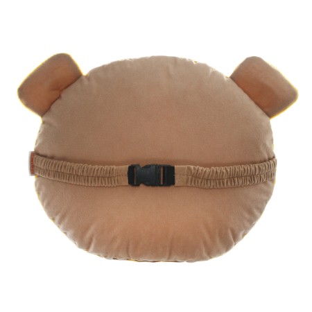 Pillow on the headrest MATHET MIMIMISH Line, 33 x 31 x 10 cm, yellow-3