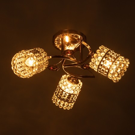 Bertie chandelier 3x40W E27 Gold Model: 2612376-2