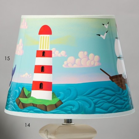 Table lamp "Sea" E14 15W 20x20x28 cm Risalux-3
