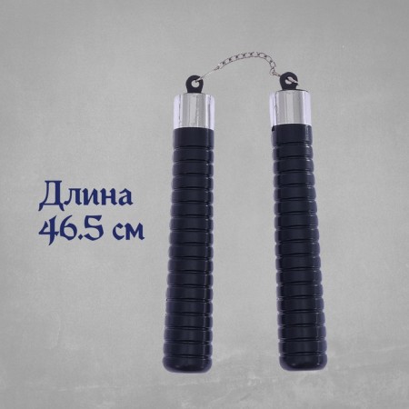 Ninja Ninja "Yamakashi", 4 subjects: dagger, nunchaki, 2 disks-3
