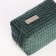 TEXTURA lightning cosmetic bag, green color