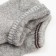 Women's socks from Mongolian wool, gray color, size 25 (37-39)