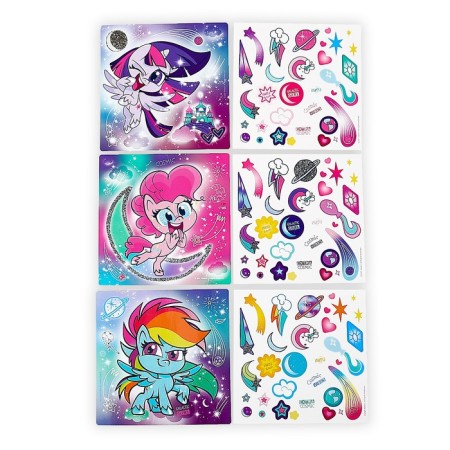 Set for creativity "Pony" 3 in 1, 3 pictures, 3 sheets of stickers-1