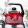 A kettle with a whistle "Vologda lace", 2 l, a fixed handle, induction
