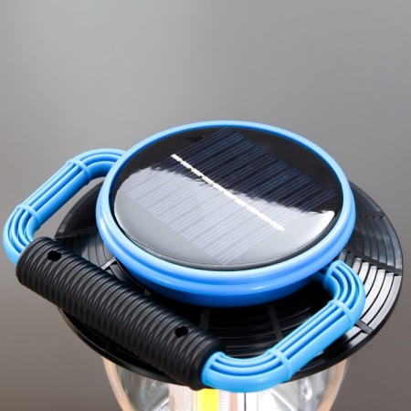 Aldny lamp LED 12W USB from 4haa Blue 12.5x12.5x21.5 cm Risalux-5