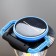 Aldny lamp LED 12W USB from 4haa Blue 12.5x12.5x21.5 cm Risalux