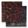 Photophone bilateral cardboard density 350 g "Fire" 50x50 cm