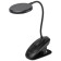 NLED-513-6W-BK desktop lamp LED battery on clothespin, black color