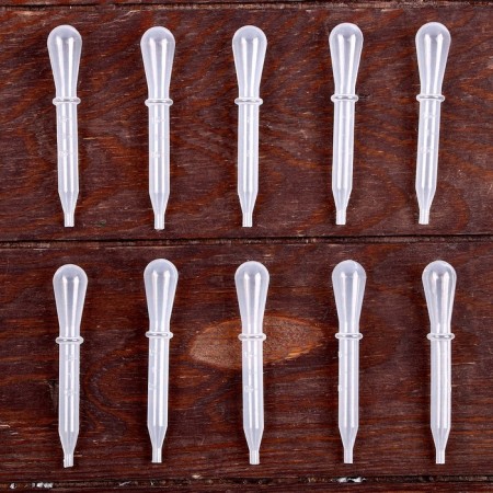 A pipette for experiments and creativity 1.5 ml, set of 10 pcs., Size 1 pc. - 1.4 × 7.9 cm