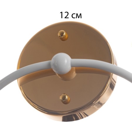 Sconces "Milano" 2he14 40W white-gold 36x26x24 cm-4