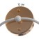 Sconces "Milano" 2he14 40W white-gold 36x26x24 cm