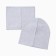 Kit for children (hat, snood), color gray melange/family, size 50-52