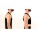 Massner-fixer for posture and lower back, on fastxes, size 2XL-3XL, beige color