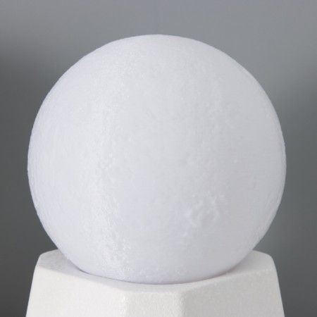 Table lamp "Complete moon" LED 1x40W E27 white 12x12x21cm-2