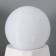 Table lamp "Complete moon" LED 1x40W E27 white 12x12x21cm