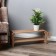 Bucker “Flora” flower shelf 21x59x23 cm, unpainted (for decoration)