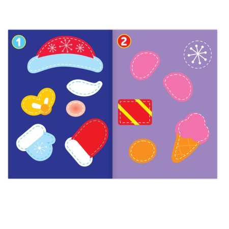 A set of applications “We will meet the New Year”, 6 pcs. 20 p.-3