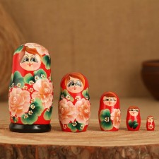 Matryoshka 5 puppet 