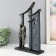 Polystone souvenir "Two in the city" under metal 24x7.7x37.4 cm