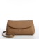 Bag Women's Messenger on magnet, beige color