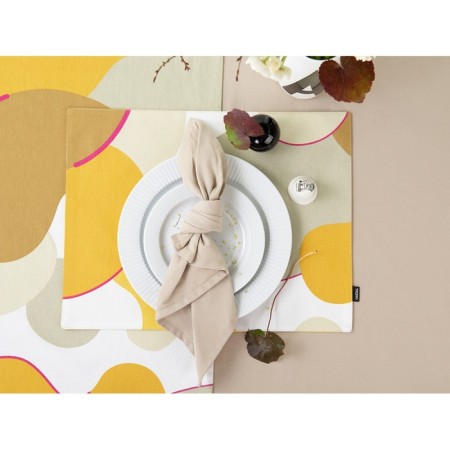 Set of serving napkins TKANO, 45x45 cm, 2 pcs, beige color-1