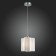 Suspension lamp ST LUCE. SL116.503.01. ONDE. 1x60 W, E27, 19x19x22 cm, silver color