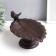 Souvenir cast iron stand "Bird on the sheet" 13x14x23 cm