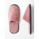 Slippers female closed nose, size 39-41, color dusty rose