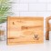 Defense and serving "rectangle" board with a groove 32x22x1.8 cm