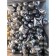 Foil ball 30 ", star, silver color