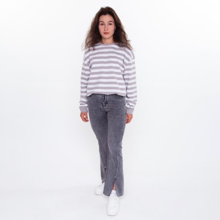 Women's jeans, gray color, size 30 (46)