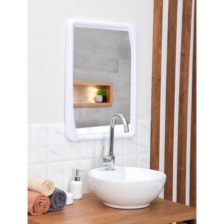 Mirror "Versailles", snow-white color