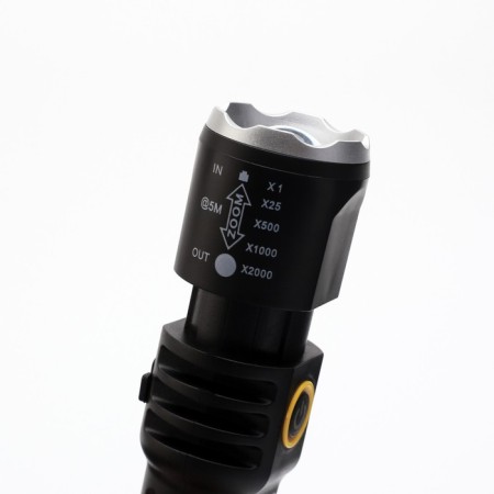 Manual battery, 5 watts, 400 mAh, XPE, COB, ZOOM, 4 modes, Type-C-4