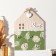Decorative tree hooks "Palm leaves. House" 2.5x20.2x28.8 cm