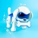 Robot dog “Chappi” IQ Bot, interactive: touch, light, sound, musical, dancing, on the battery, in Russian, blue