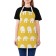 Apron kitchen with a photo print "Caravan Elephants", adjustable, size OS