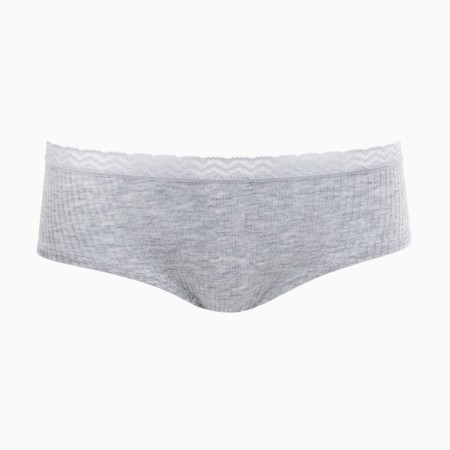 Cowards women's shorts, color gray melange, size 44-3