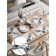 A set of napkins for setting the table "Joy of the moose", rectangular, rounded edges, size 30x46 cm, 4 pcs