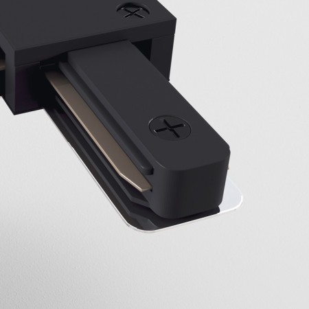 The Connector L-shaped for the Technical tra001CL-11B, 7x7x1.7 cm, black color is black-1